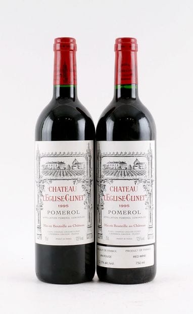 Château L'Église-Clinet 1995 - 2 bouteil...