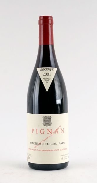 Pignan Réservé 2001, SCEA Château Rayas -...