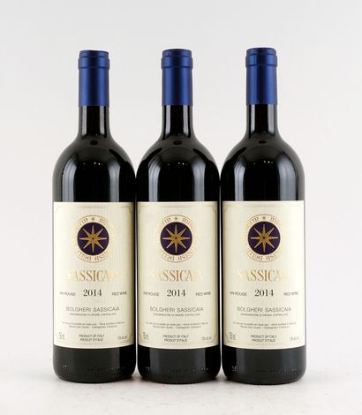 Sassicaia 2014 - 3 bouteilles