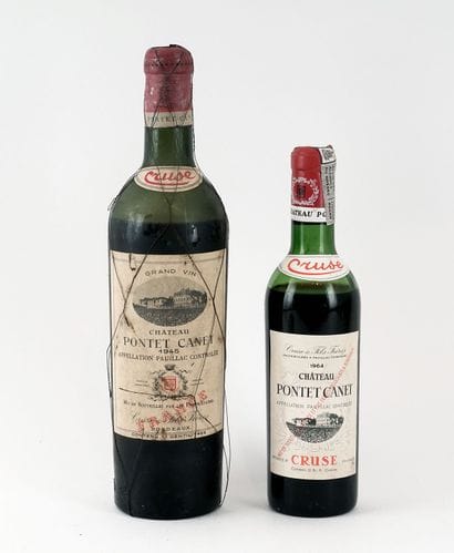 Château Pontet Canet 1945 1964 (375ml) -...
