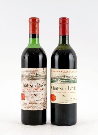 Château Pavie 1970 1978 - 2 bouteilles