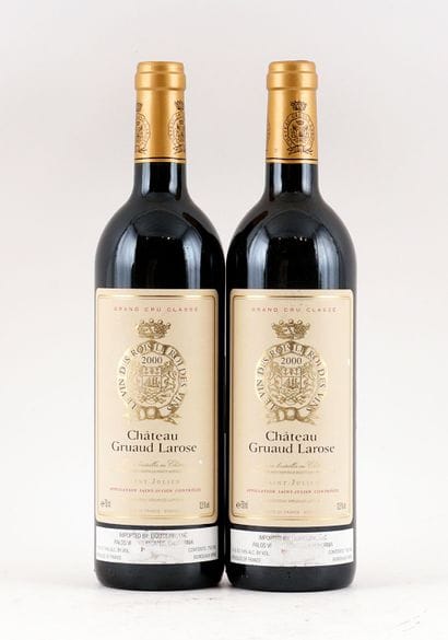 Château Gruaud Larose 2000 - 2 bouteille...