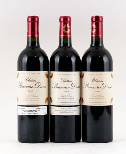 Château Branaire-Ducru 2005 - 3 bouteill...