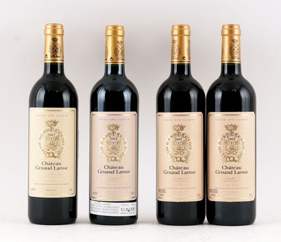 Château Gruaud Larose 2003, 2004 2005 - 4...