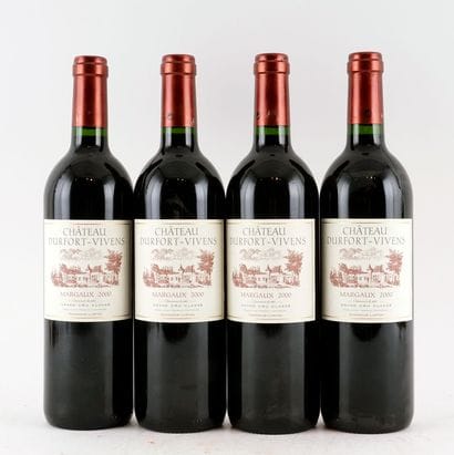 Château Durfort-Vivens 2000 - 4 bouteill...