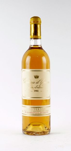Château d'Yquem 1981
Sauternes Appellation...
