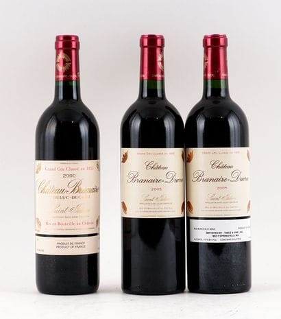 Château Branaire-Ducru 2000 2005 - 3 bou...