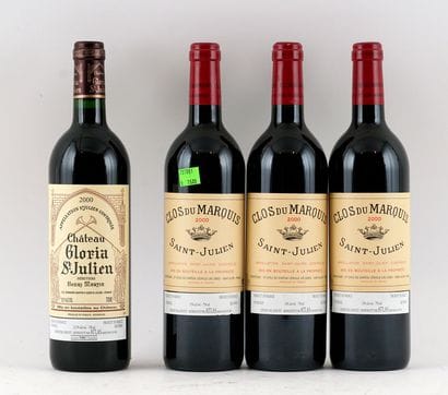 Château Gloria St. Julien 2000 Clos du Marquis...