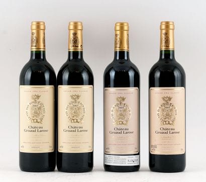 Château Gruaud Larose 2003, 2004 2005 - 4...