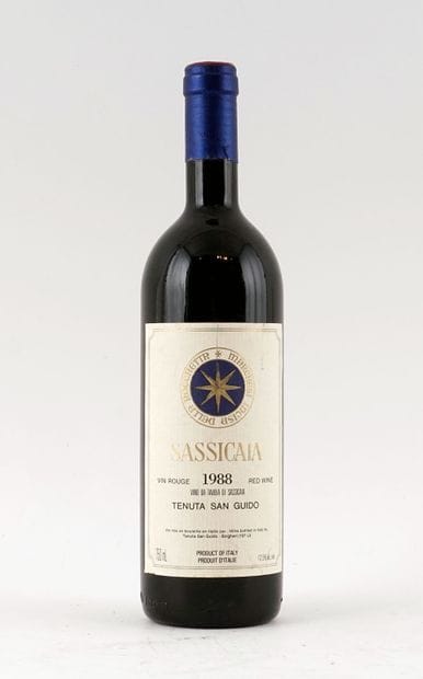 Sassicaia 1988
Vino da Tavola
Niveau A/B
1...