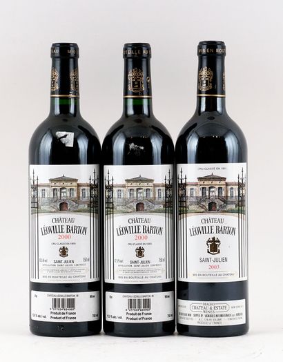 Château Léoville Barton 2000 2003 - 3 bo...