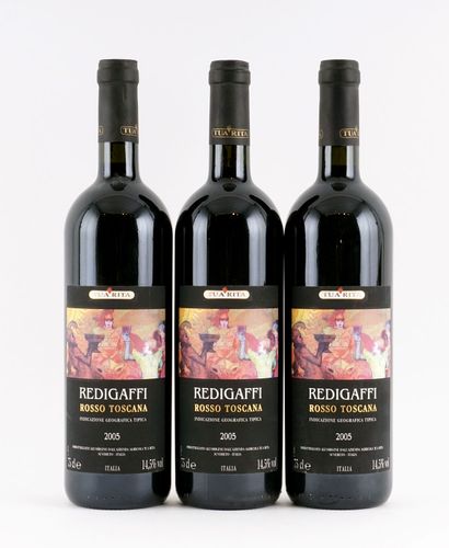 Tua Rita Redigaffi 2005 - 3 bouteilles