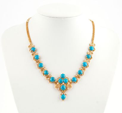 20K GOLD
Necklace in 20K yellow gold ( 85%...