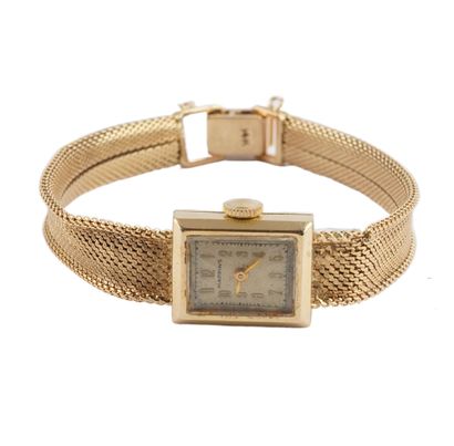 MAPPIN'S
Mappin's wristwatch in 14K gold,...