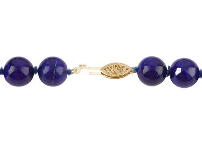 LAPIS-LAZULI, 14K GOLD
Necklace composed...