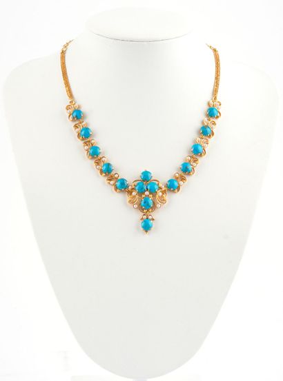 20K GOLD
Necklace in 20K yellow gold ( 85%...