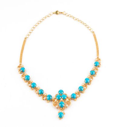 20K GOLD
Necklace in 20K yellow gold ( 85%...