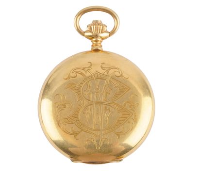 18K GOLD WATCH
Pocket watch in 18K yellow...
