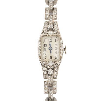 18K GOLD, DIAMONDS
Watch in 18K white gold,...
