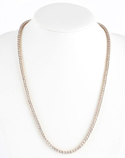 10K GOLD, DIAMONDS
10K yellow gold tennis...