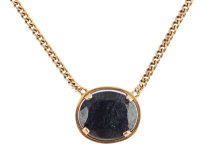 14K, 10K GOLD, SAPPHIRE 
14K yellow gold...