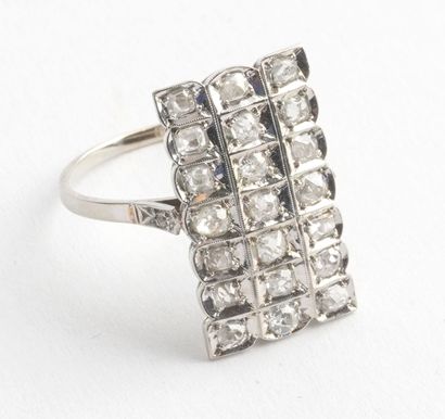 14K, 18K GOLD, DIAMONDS 
Ring composed of...