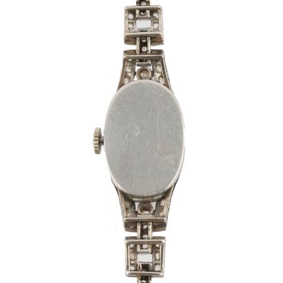 18K GOLD, DIAMONDS
Watch in 18K white gold,...