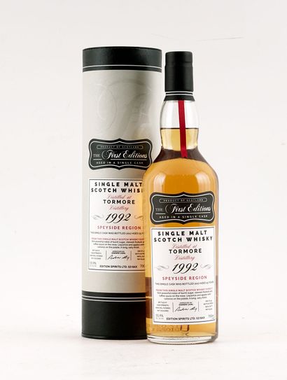 Tormore Spirit First Editions Aged in a Single...
