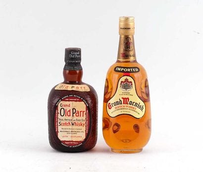 Grand Old Parr Scotch Whisky Leith Scotland...