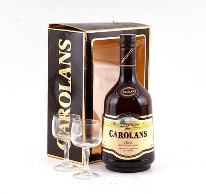 Carolans Irish Cream Liquor
Niveau A 
1 bouteille...