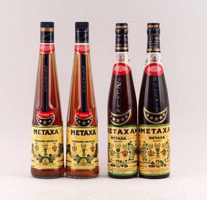 Classic Metaxa
Niveau A 
2 bouteilles 

Metaxa...