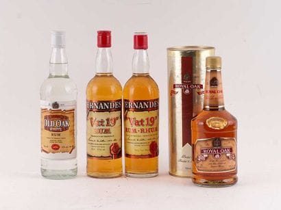Old Oak White Rum 
Niveau A 
1 bouteille...