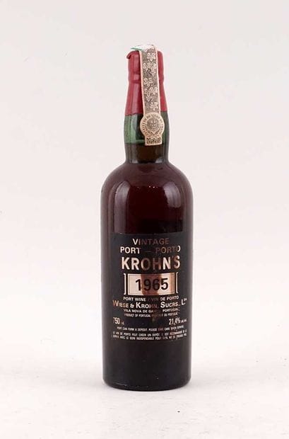 Krohn's 1965
Porto Millésimé 
Niveau A
1...