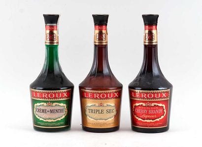 Leroux Liqueur Crème de Menthe 
Niveau B...