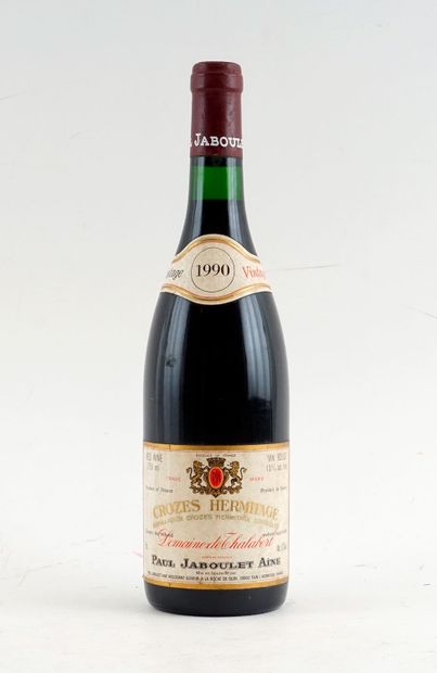 Crozes-Hermitage Domaine de Thalabert 1990,...