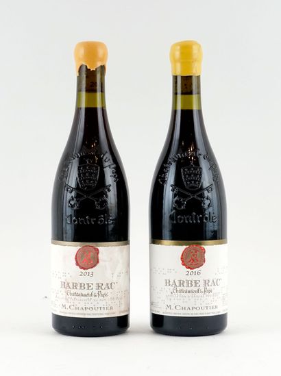 Barbe Rac 2013 2016, M. Chapoutier - 2 b...