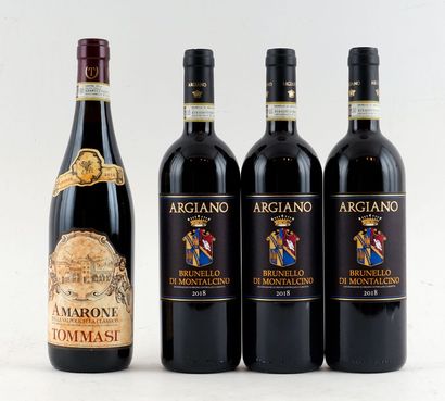 Tommasi 2016 Argiano 2018 - 4 bouteilles