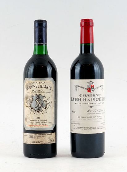 Château La Conseillante 1987 Château Latour...