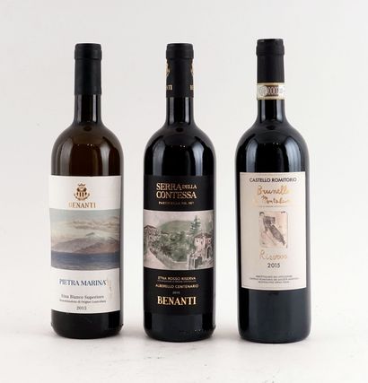 Sélection de Vins d'Italie - 3 bouteille...