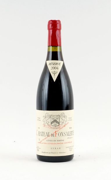 Château de Fonsalette Réservé 2004 - 1 b...