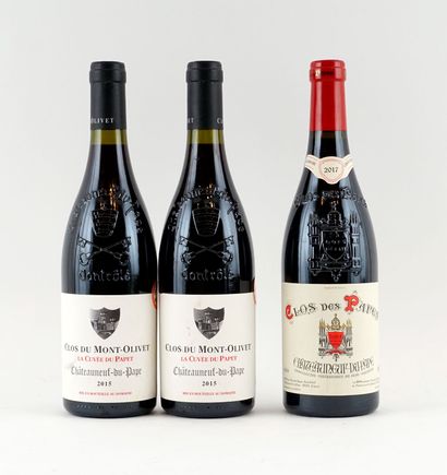 Clos du Mont Olivet La Cuvée du Papet 2015...