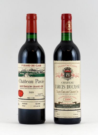 Château Pavie 1989 Château Larcis Ducasse...