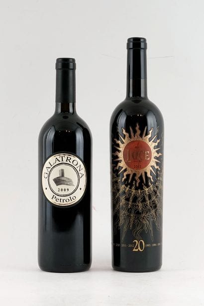 Galatrona Petrolo 2009 Luce della Vite 2012...