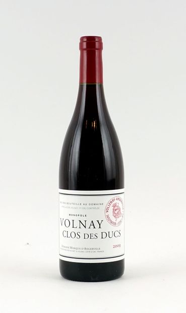 Volnay 1er Cru Clos des Ducs Monopole 2009,...