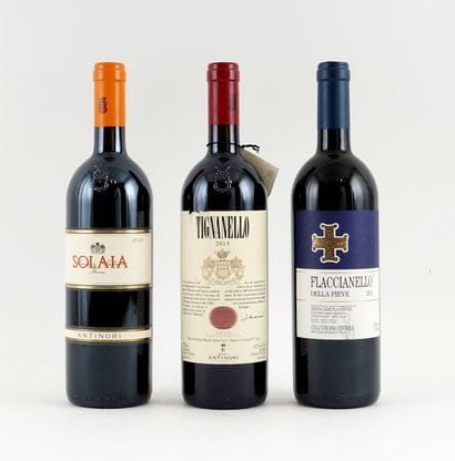 Solaia 2013, Tignanello 2013 Flaccianello...