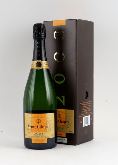 Veuve Cliquot Ponsardin 2008 - 1 bouteil...