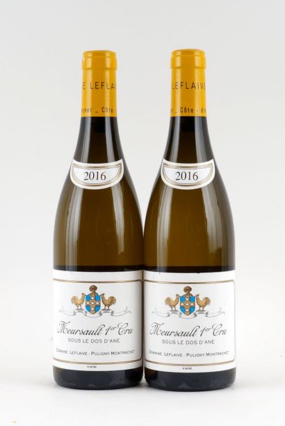 Meursault 1er Cru Sous le Dos d'Âne 2016,...