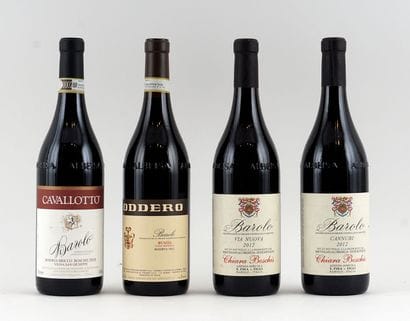Sélection de Vins de Barolo - 4 bouteill...
