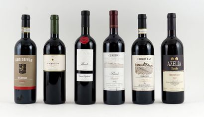 Sélection de Vins de Barolo - 6 bouteill...