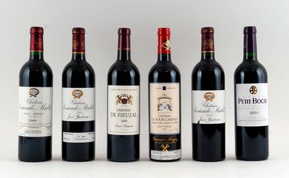 Sélection de Vins de Bordeaux - 6 boutei...